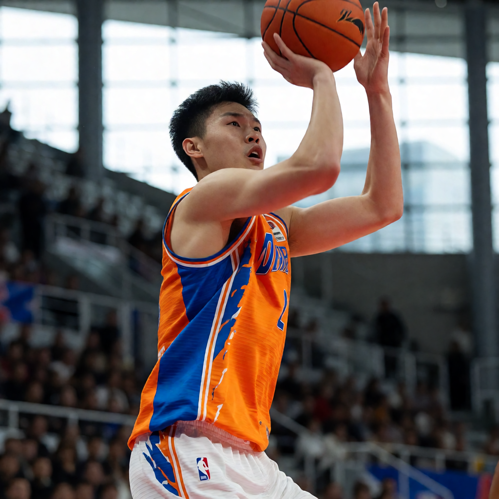 室内篮球馆中NBA级别的比赛对抗瞬间